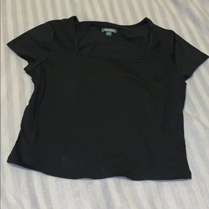 Crop top tee